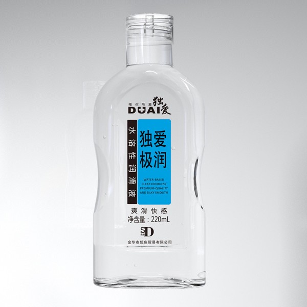独爱极润润滑液220ml水溶性人体润滑剂[货号：Duai241127-1]